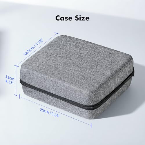 Big EVA Microscope Carrying Case for DM9 & 4.3''/5'' Digital Microscopes, 8.3x7.08x3.54 Inches