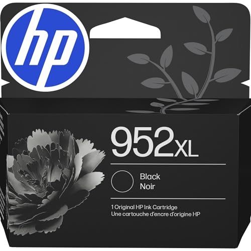 HP 952XL Black High-Yield Ink Cartridge - 1 Pack for OfficeJet & Pro Series