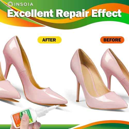 Clear Super Glue for Shoe Repair, 20g, Waterproof, Strong, Quick Fix, Bonding Shoe Sole, Boots, Sandals, Sneakers, Leather & Footwear Items