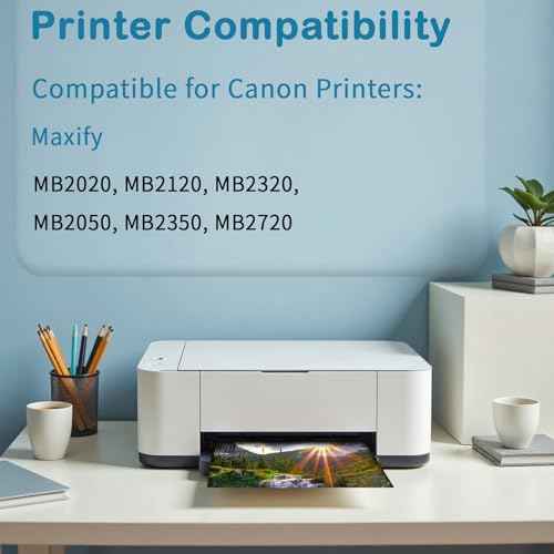 PGI 1200XL Compatible Ink Cartridge Replacement for Canon PGI-1200XL PGI-1200 XL 1200XL to use with MAXIFY MB2320 MB2020 MB2720 MB2120 MB2050 MB2350 Printer (Black, Cyan, Magenta, Yellow, 4-Pack)