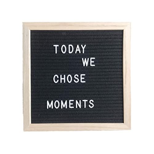 Felt Board Felt Letter Board, 10 x 10 inch Message Board Word Board Letter Board Sign Bulletin Board Letters, Pregnancy Announcements Baby Announcement Sign, Valentines Day Gifts for Her Letterboard