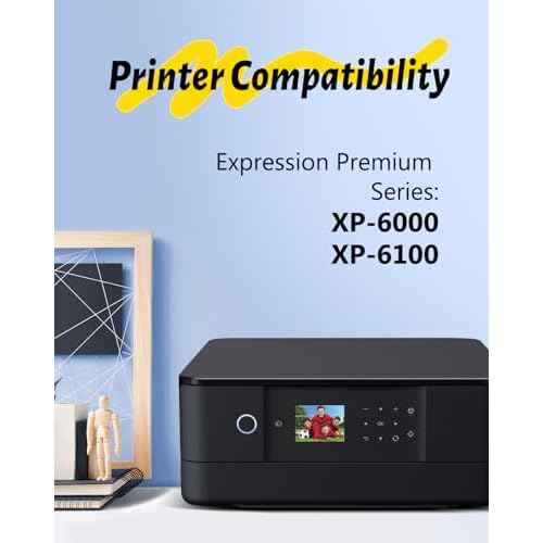 302XL Ink Cartridge High-Yield Remanufactured for Epson 302 Ink Cartridges Multipack T302XL T302 Ink Cartridges for Epson Expression Premium XP-6000 XP-6100 Printer (PBK/BK/C/M/Y, 5 Pack)