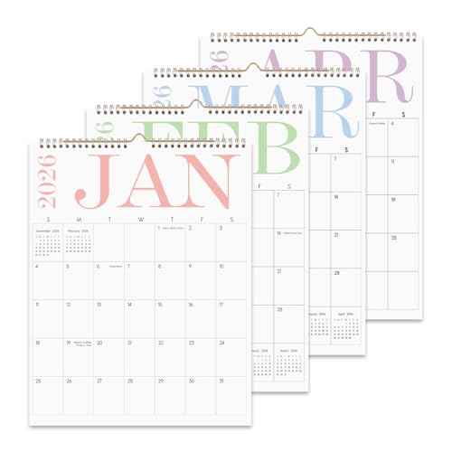 Wall Calendar 2025-2027, Aesthetic Large Wall Calendar -14" x 11" - 22 Monthly Calendar Runs from September 2025 Until June 2027, 2026 Calendar for Office, Home and School
