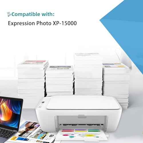 314XL G/R Remanufactured Ink Cartridges for epson 312xl Ink cartridges T314 314XL Work with Expression Photo XP-15000 XP-8500 XP-8600 Printer (Gray/red)