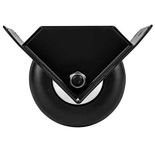 Penn-Elcom W2080K/HD 3" Heavy Duty Recessed Corner Caster in Sleek Black