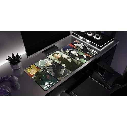 Kaiju Team - Kaiju No. 8 Gaming Desk Mat ? Large Extended Mouse & Keyboard Pad
