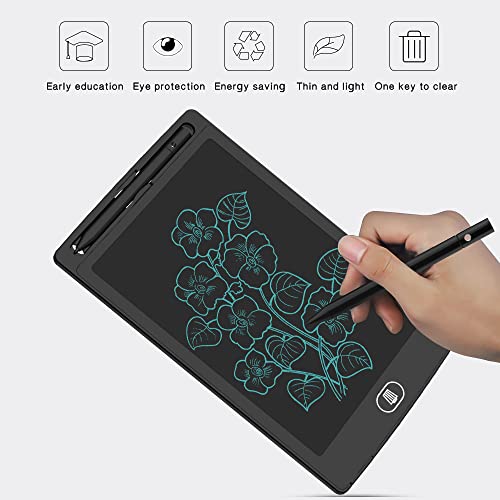 TIQUS 8.5 Inch LCD Writing Tablet Pack of 2 - Digital Memo Board for Notes & Drawing