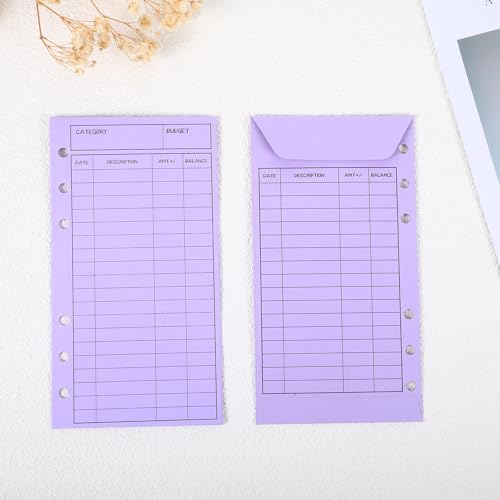 Maahongh Multicolor-A Style 24 Pcs Cash Budget Envelopes for Cash Budgeting