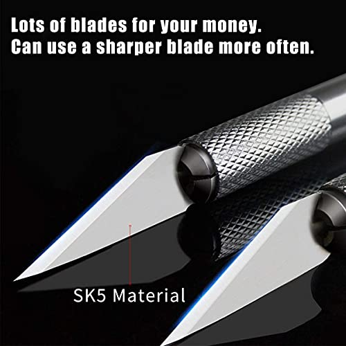 DIYSELF 300 Pack #11 Exacto Knife Blades for Crafting & Hobby Use