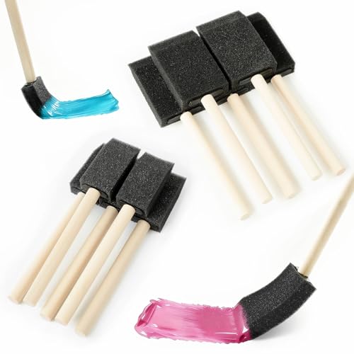 MOIKKA-GC 12PCS Foam Paint Brush Set 1
