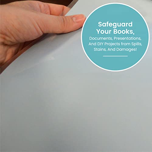 Con-Tact Clear Adhesive Book Cover Liner 13.5" x 5' for Books & Documents
