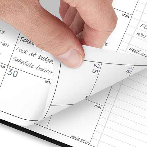 AT-A-GLANCE 2026 Planner, Monthly, 7" x 8.75", Medium, Contemporary, Black (70120X0526)