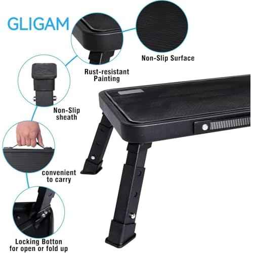 Step Stool, Adjustable Folding Step Stools for Adults and Seniors, Foldable Step Stool,Step Ladder with Anti-Slip Platform and Rubber feet for Kitchen,Bed,Garden,RV,Office Use,350Ibs Capacity