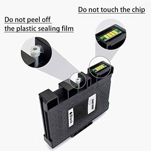 LCL SG400 SG800 Sublimation Ink Cartridge Compatible with Sawgrass Virtuoso SG 400 SG 800 Printer (1 Black, 1 Cyan, 1 Magenta, 1 Yellow, 4 Pack)