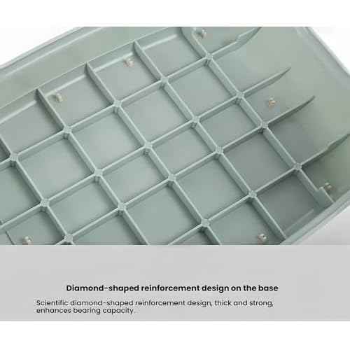 Plastic Step Stool for Kids and Adults - Heavy-Duty ABS Shower Stools & Bath Stool with Anti-Slip Base, Compact Foot Stool for Bathroom, Home, Office, 2-Pack