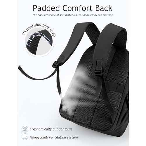 Travel Backpack for Women, 15.6 Inch College Laptop Backpack, Water Resistant Work Backpacks, Cute Quilted Bookbag