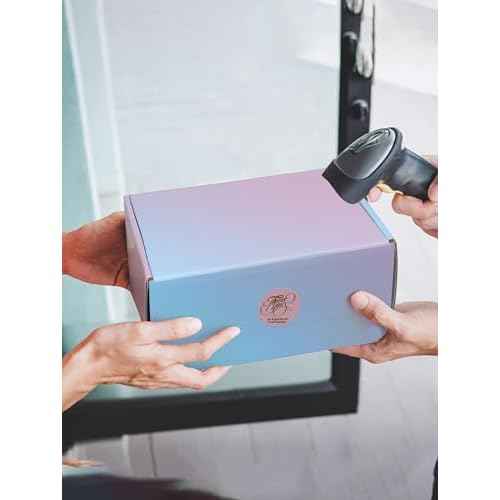 Pack of 45-9x6x2 Inch Shipping Boxes for Small Business, Purple Cardboard Corrugated Mailer Boxes for Shipping Packaging Craft Gift Giving Products