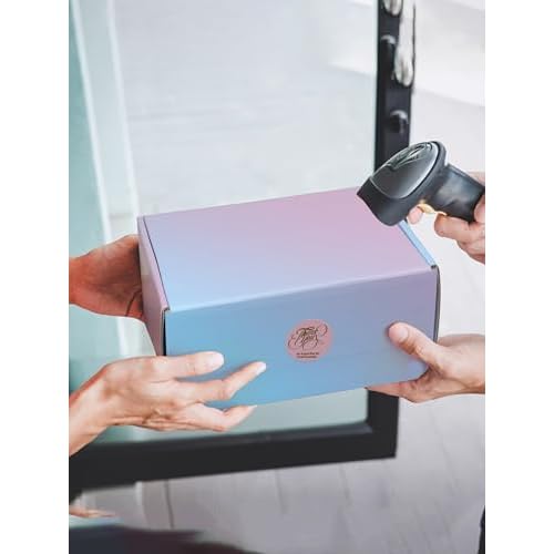 Shipping Boxes 9x6x4 Inch - 30 Pack: Medium Corrugated Cardboard Boxes - Purple Shipping Boxes for Small Business