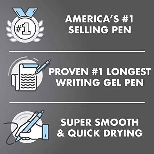 PILOT Pen G2 Gel Ink Refills For Rolling Ball Pens, Ultra Fine Point, 0.38mm, Black Ink, 12-Pack