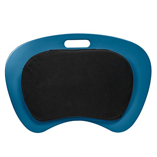 Honey-Can-Do TBL-06321 Portable Laptop Lap Desk with Handle, Indigo Blue, 23 L x 16 W x 2.5 H