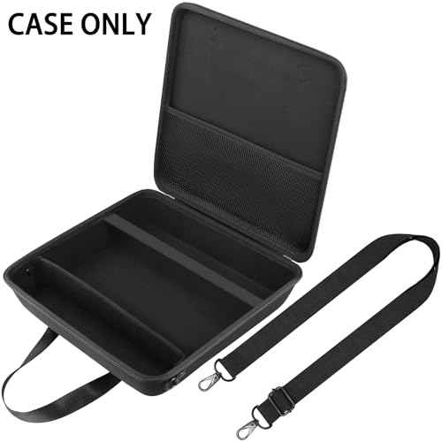 co2CREA Hard Travel Case Replacement for Canon PIXMA TR160 / TR150 / iP110 Wireless Portable Printer (All Black Case)