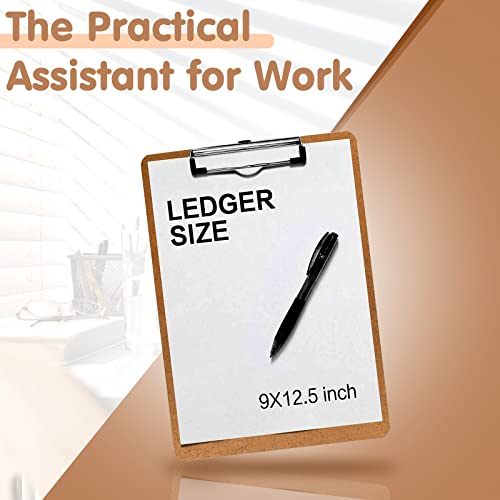 36 Pack Hardboard Clipboards, Low-Profile A4 Letter Size - PANDRI (36 PACK)