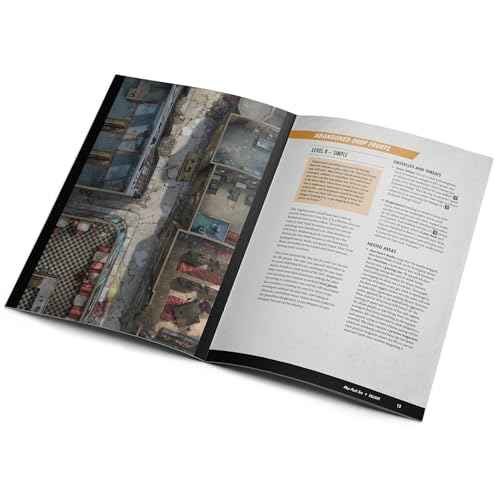 Modiphius Entertainment: Fallout: The Roleplaying Game - Map Pack 2: Wasteland Locales - 32 Page RPG Book & 4 Double-Sided Poster-Sized Maps, Tabletop