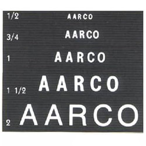 Universal Single Tab White Changeable Letters for Grooved Letter Board | Helvetica Typeface | 165 Characters | 1"h