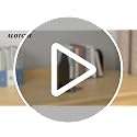 ALOTCHE 1 Pair Black Metal Round Bookends – Heavy Duty Bookends for Shelves & Desk, Anti-Slip Home Office Decor
