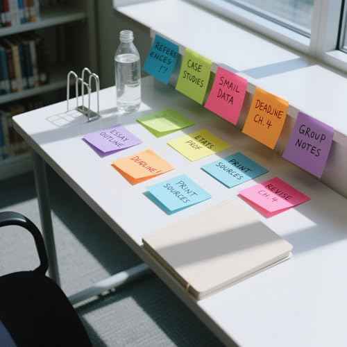 Stick Notes 3x3, Bright Color Stick Notes, 18 Pads, Super Sticky & Recyclable, for Home, Office, School