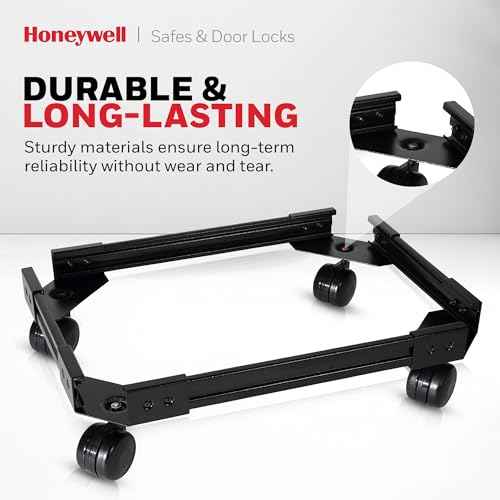 Honeywell Safes & Door Locks - 1108C Wheel Cart for 1108 File Chest, Black