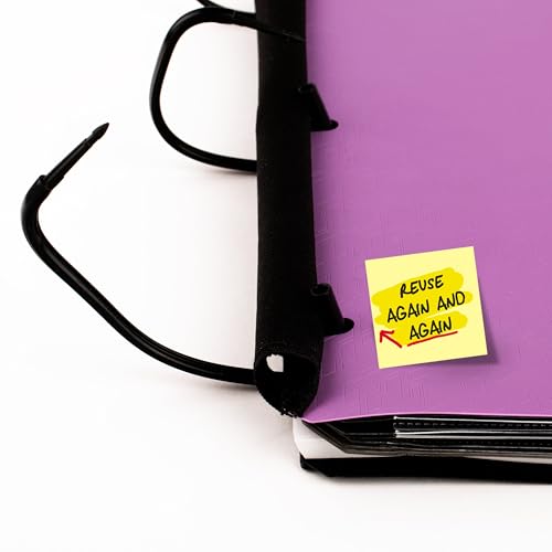 Five Star Purple Refillable Notebook Binder with 1-Inch Rings, Pockets & Dividers