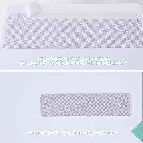 Gueevin 100 Pcs CMS 1500 Claim Form Envelopes 2025 HCFA 1500 Insurance Claim Form Envelopes 9 x 12.5 Inch Large Security Window Mailing(Green)