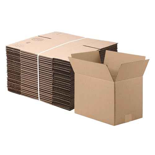 The Boxery 16"x12"x12" Brown/Kraft Corrugated Cardboard Shipping Boxes 25-Pack | Mailing, Packing, Moving & Storage for Business/Home ? Durable - Eco-Friendly, Recyclable - Made in the USA