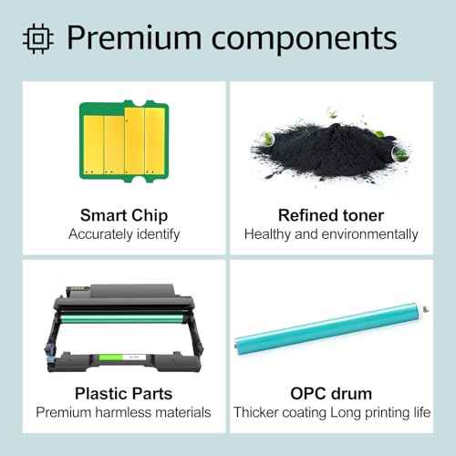 greencycle DL-410 Compatible Drum Unit Replacement for Pantum DL-410 Imaging Drum DL410 use for M7102DW P3012DW M6800FDW M7100DW M7200FDW M6802FDW M7102DN M7202FDW Printer (1-Pack)