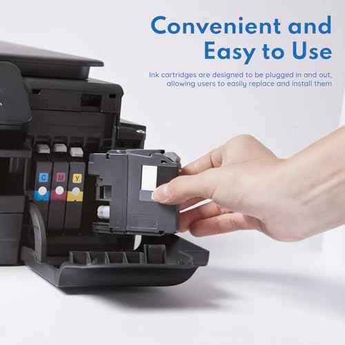 LC3033 LC3033XXL Ink Cartridge High Yield 4 Pack Replacement for Brother 3033 LC3033 LC-3033 XXL LC3033XXL MFC-J995DW MFC-J995DW XL MFC-J805DW MFC-J805DW XL MFC-J815DW Printer (BK/C/M/Y)