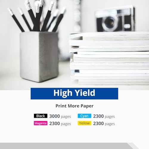 TN227 TN223 High Yield Toner Cartridge Compatible for Brother TN-227 TN 223 for MFC-L3750CDW MFC-L3770CDW HL-L3290CDW HL-L3210CW HL-L3230CDW Printer (4 Pack)
