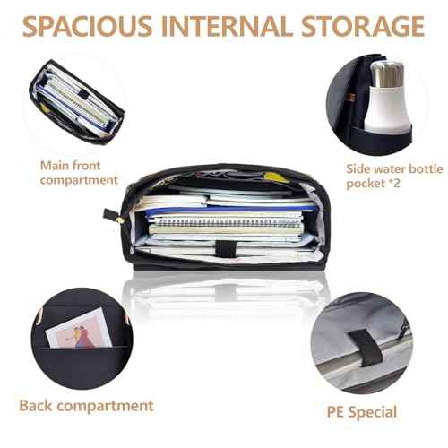 Multi-Functional Shoulder Bag Backpack for Women: 20L Handbag with 12 Pockets Fits 15.6 Inch Laptop & A4 Documents - Ideal for Business Travel Waterproof