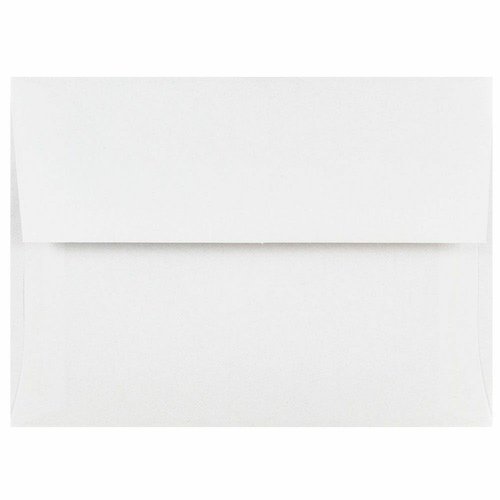 LUXPaper A6 Invitation Envelopes | 4 3/4" x 6 1/2" | Bright White | 70lb. Text | 500 Qty