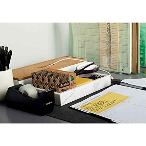 Scotch Magic Greener Tape, 24 Rolls, Numerous Applications, Invisible, Engineered for Repairing, 3/4 x 900 Inches, Boxed