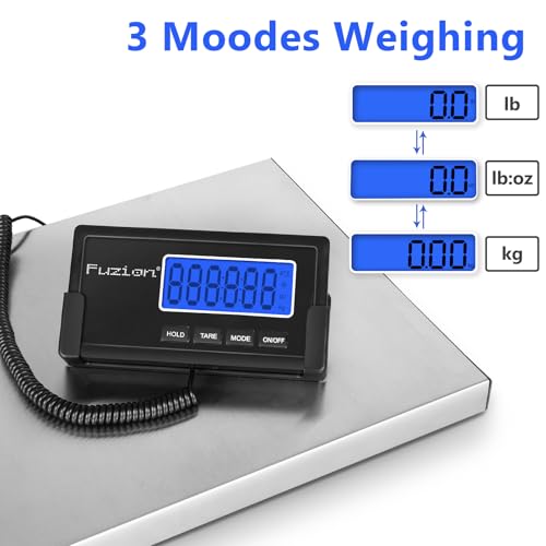 Fuzion UD-200 Digital Shipping Scale 440lb/200kg with Hold & Tare