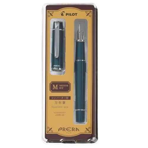 Pilot Fountain Pen Dark Turquoise Medium Point P-FPR-1-DTQ-M With Original Stylus Ballpoint Touch Pen