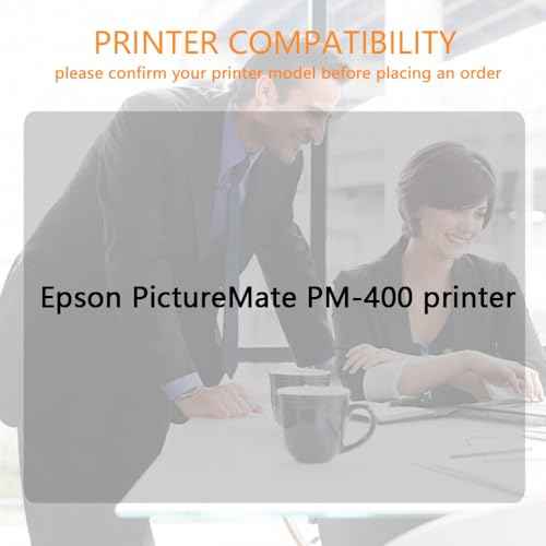 Run Star 320 T320 Remanufactured Ink Cartridge Replacement for Espon 320 T320 use with Epson PictureMate PM-400 Printer (2 Packs, BKCMY)