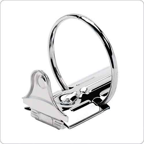 Cardinal 3 Ring Binders, Round Rings, Holds 350 Sheets, ClearVue Presentation View, Non-Stick, Assorted Colors (79550), 1.5 Inch (Pack of 4)
