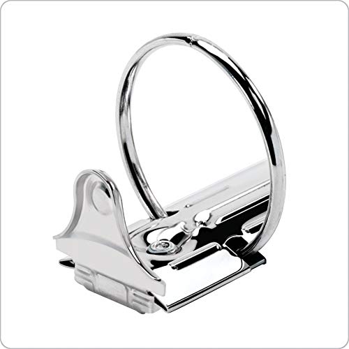 Cardinal 3 Ring Binders 1.5 Inch Pack of 4 - Holds 350 Sheets, ClearVue Presentation View, Non-Stick, Assorted Colors