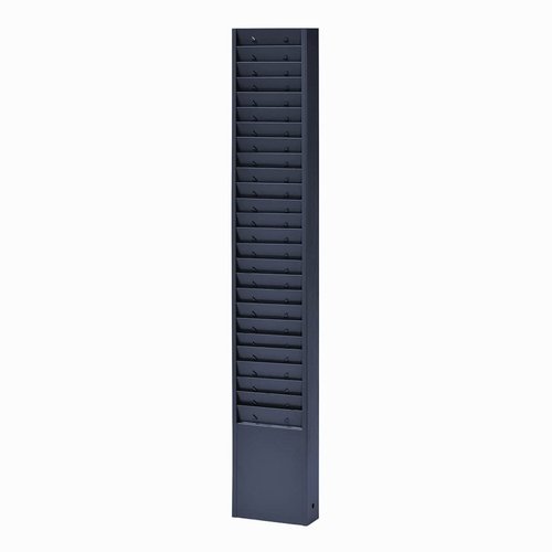 EASY LIFE PRODUCTS TIME CARD RACK - G, Metal, 2x5x30 inches, Gray