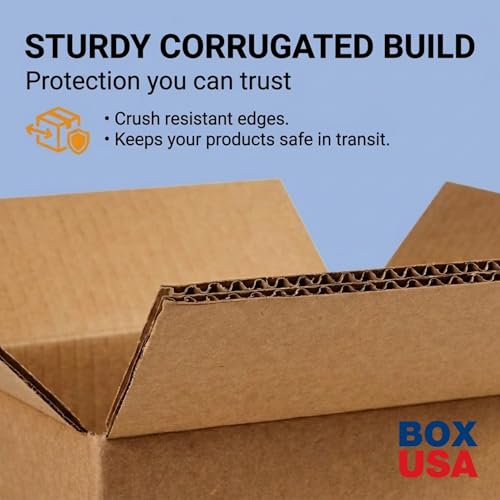 12x12x12 Inch Cube Shipping Boxes 25 Pack Holds 65lbs for Packing & Mailing