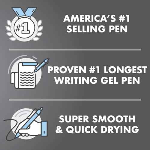 Pilot G2 Premium Gel Pens, Black Pens, Bold Point 1 mm, 12 Black