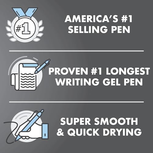 Pilot G2 Premium Gel Pens 1.0mm Bold Point Black Ink 12-Pack