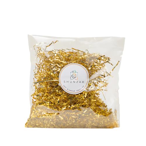 Shunzar Crinkle Cut Paper Filler for Gift Baskets, Boxes & Bags,